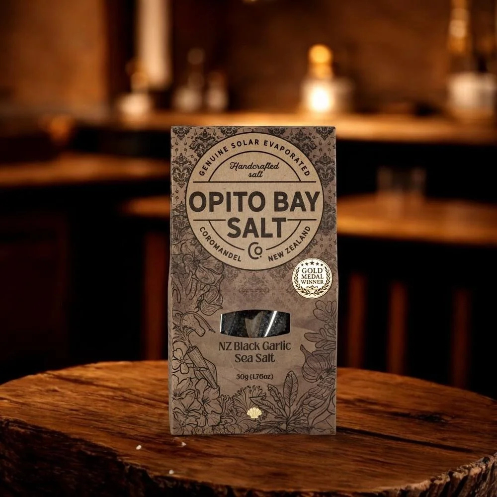 Opito Bay Salt Co. Black Garlic Sea Salt 50g (3)