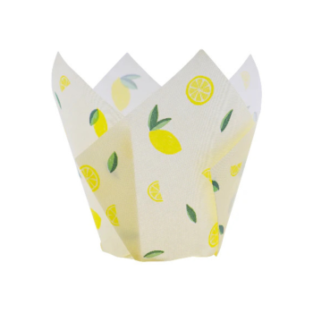 PME Lemons Tulip Muffin Cases 24 Pack (1)