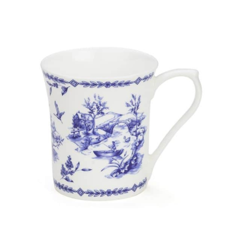 Queens Royale Mug Blue Story Toile 220ml