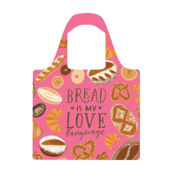 Ruby Olive Reusable Shopping Bag Bread Is My Love Language