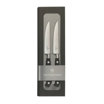 Victorinox Grand Maître Steak Knife 12cm Black Set of 2