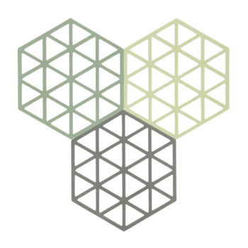 Zone Denmark Trivets Set Rose Matcha Olive