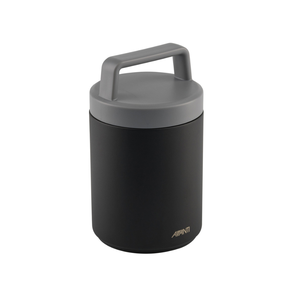 Avanti Insulated Food Jar with Handle 480ml Black