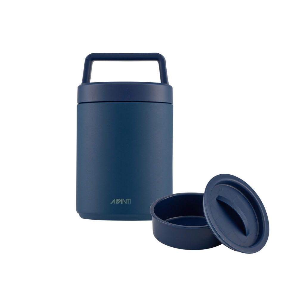 Avanti Insulated Food Jar with Handle 480ml Navy (1)