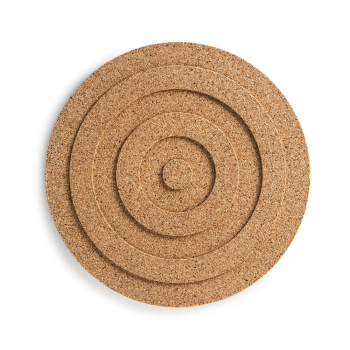 Born in Sweden Cork Trivet Circles 19.5cm Natural