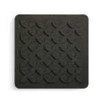 Born in Sweden Cork Trivet Flora 19.5cm Black
