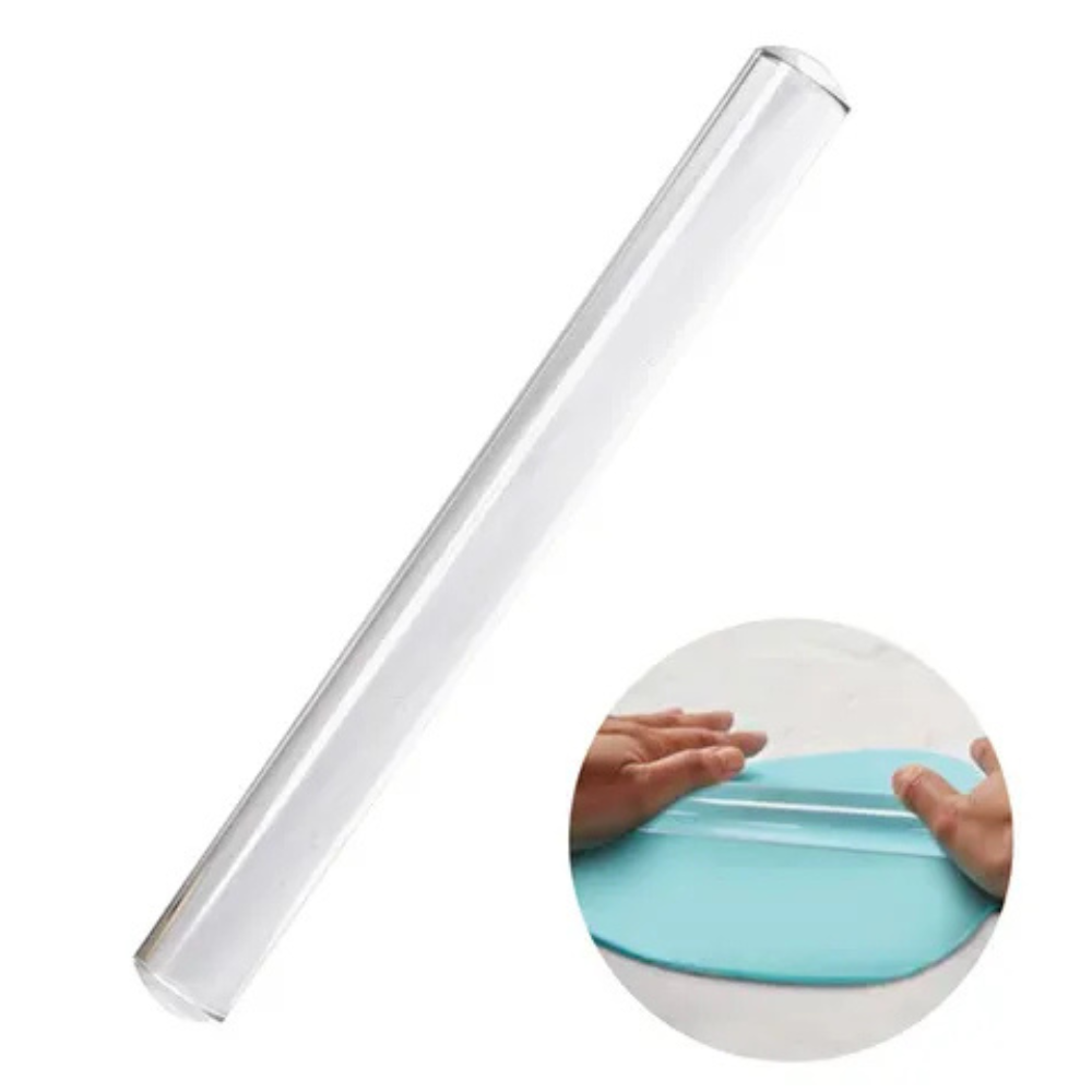 CAKE CRAFT ACRYLIC ROLLING PIN 32.5CM x 3CM