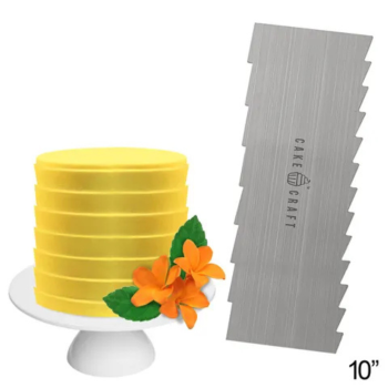 Cake Craft Buttercream Comb Pleats 25cm