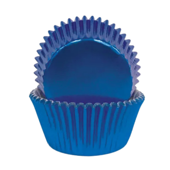 Cake Craft 700 Foil Baking Cups 72 Pack Blue