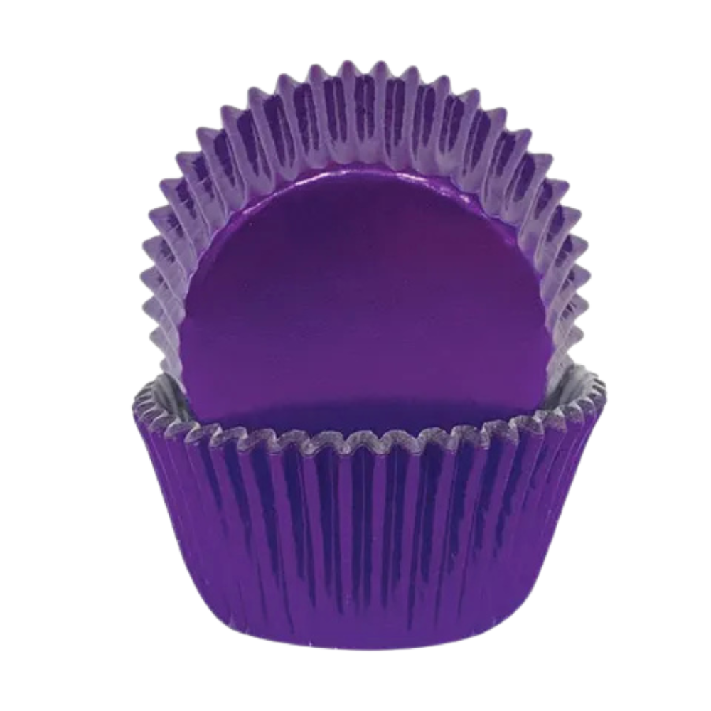 _Cake Craft 700 Foil Baking Cups 72 Pack Purple