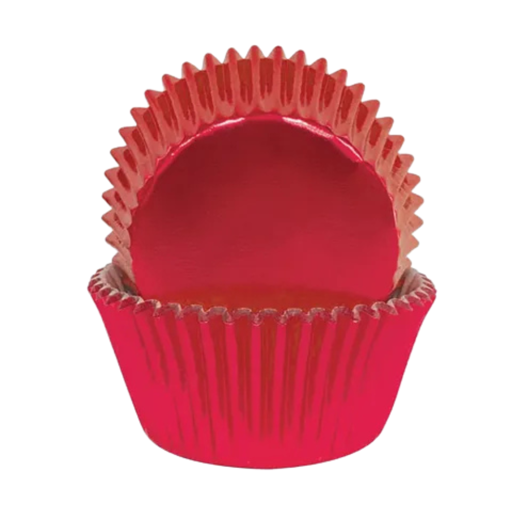 _Cake Craft 700 Foil Baking Cups 72 Pack Red