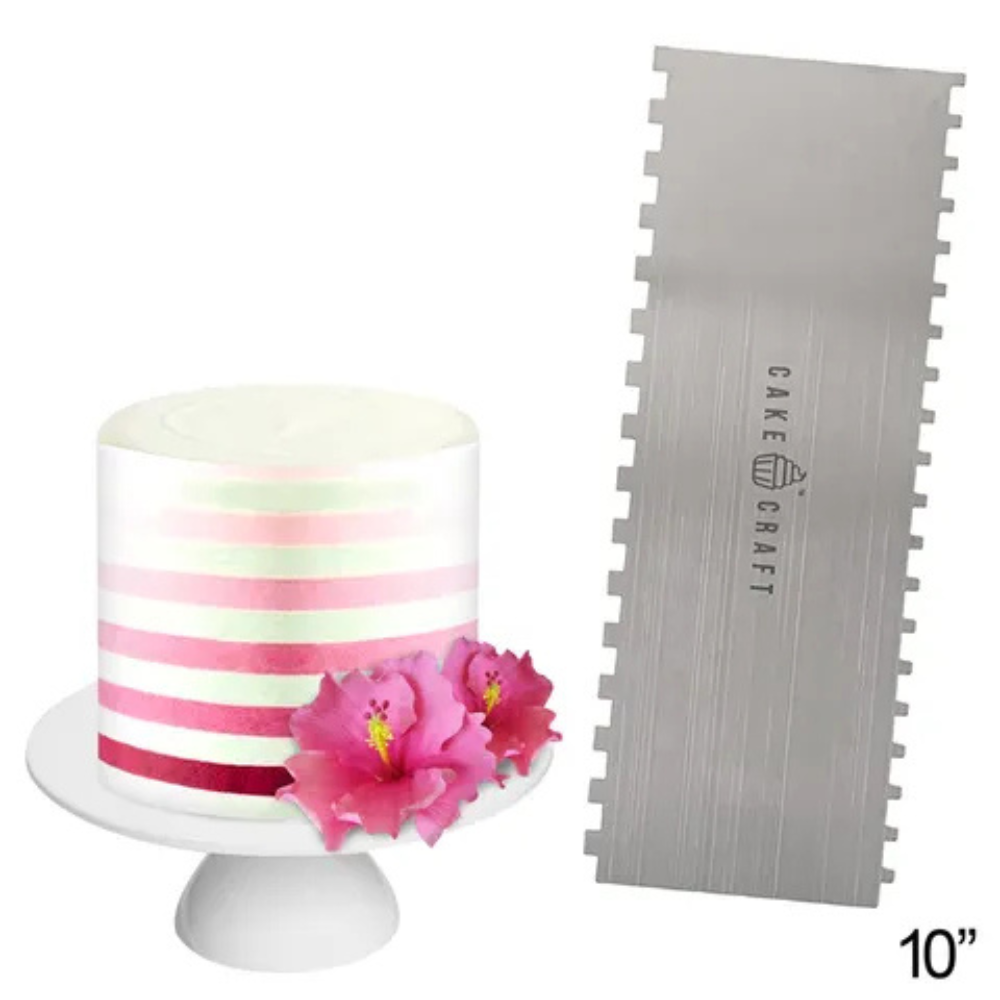 Cake Craft Buttercream Comb Thin Stripes 25cm