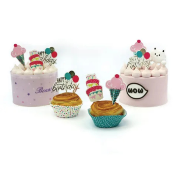 Cake Craft Cupcake Kit Happy Birthday Ice Cream (1)