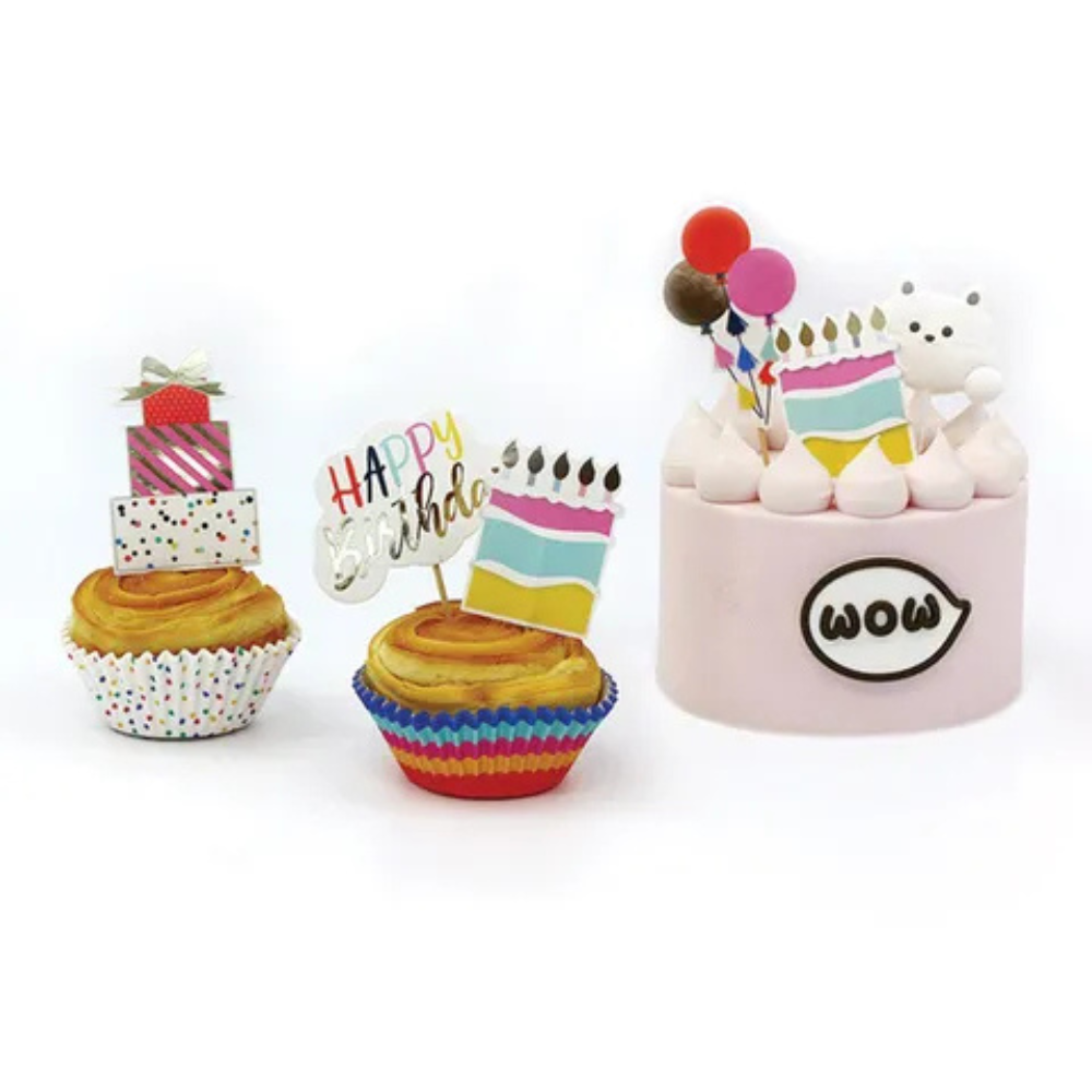 Cake Craft Cupcake Kit Happy Birthday
