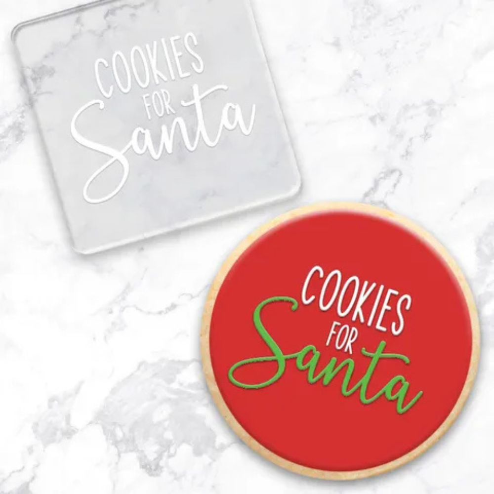 Cookies For Santa Clear Debosser (1)
