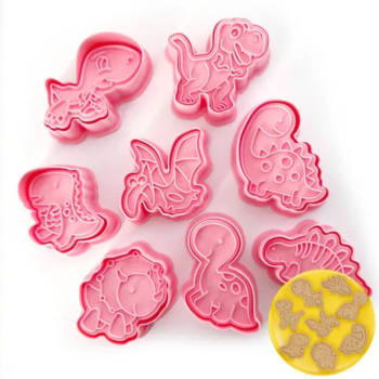 Cake Craft Cookie Cutters Dinosaurs Set of 8