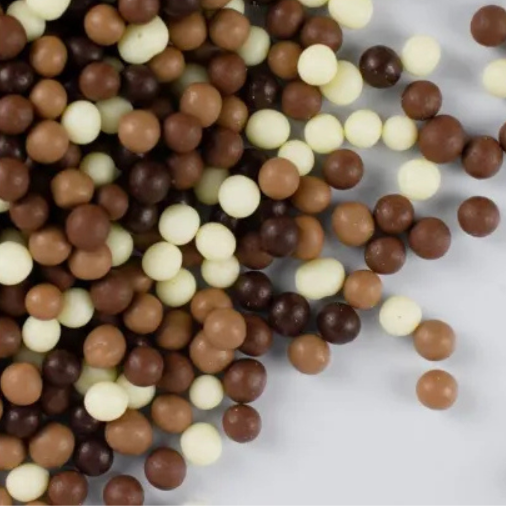 GoBake Choccy Toppys Choc Pearls Mixed Choc 100g (1)