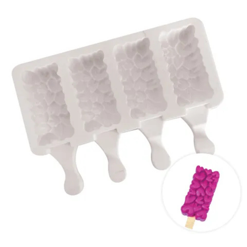 HEARTS POPSICLE SILICONE MOULD (1)