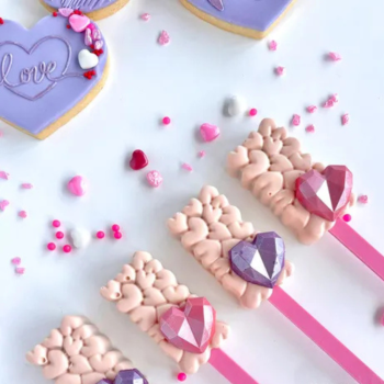 HEARTS POPSICLE SILICONE MOULD (2)