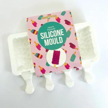 HEARTS POPSICLE SILICONE MOULD