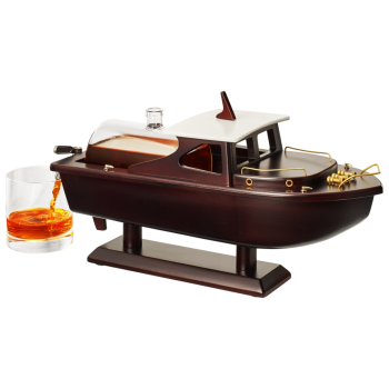 Whiskey & Wine Decanter Boat 800ml