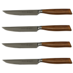 Messermeister Oliva Elite Steak Knife Serrated 12cm Set of 4