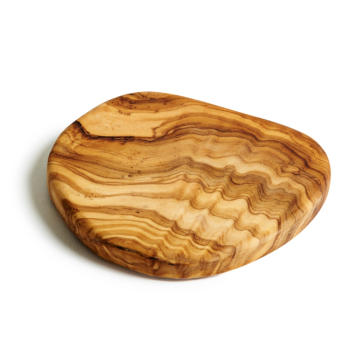 Natural OliveWood Coaster 10cm