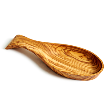 Natural OliveWood Spoon Rest 20cm