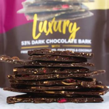 Remarkable Chocolate Bark Chia Cherry & Coconut 125g (2)
