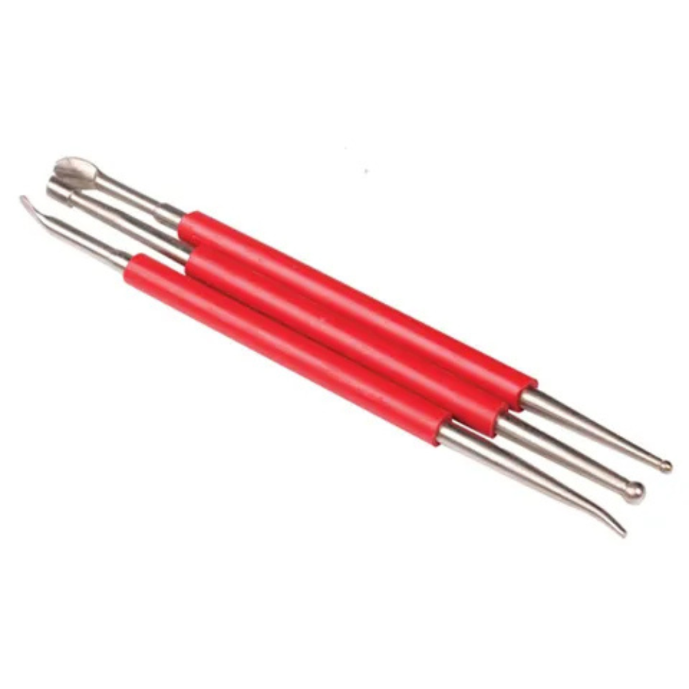 SCULPTING TOOL SET STAINLESS STEEL 3 PIECES