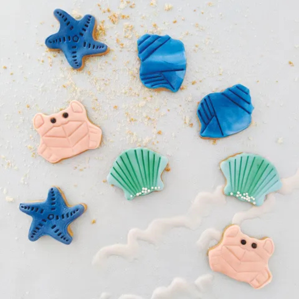 SEA CREATURES PLUNGER CUTTER 4 PIECE SET (2)