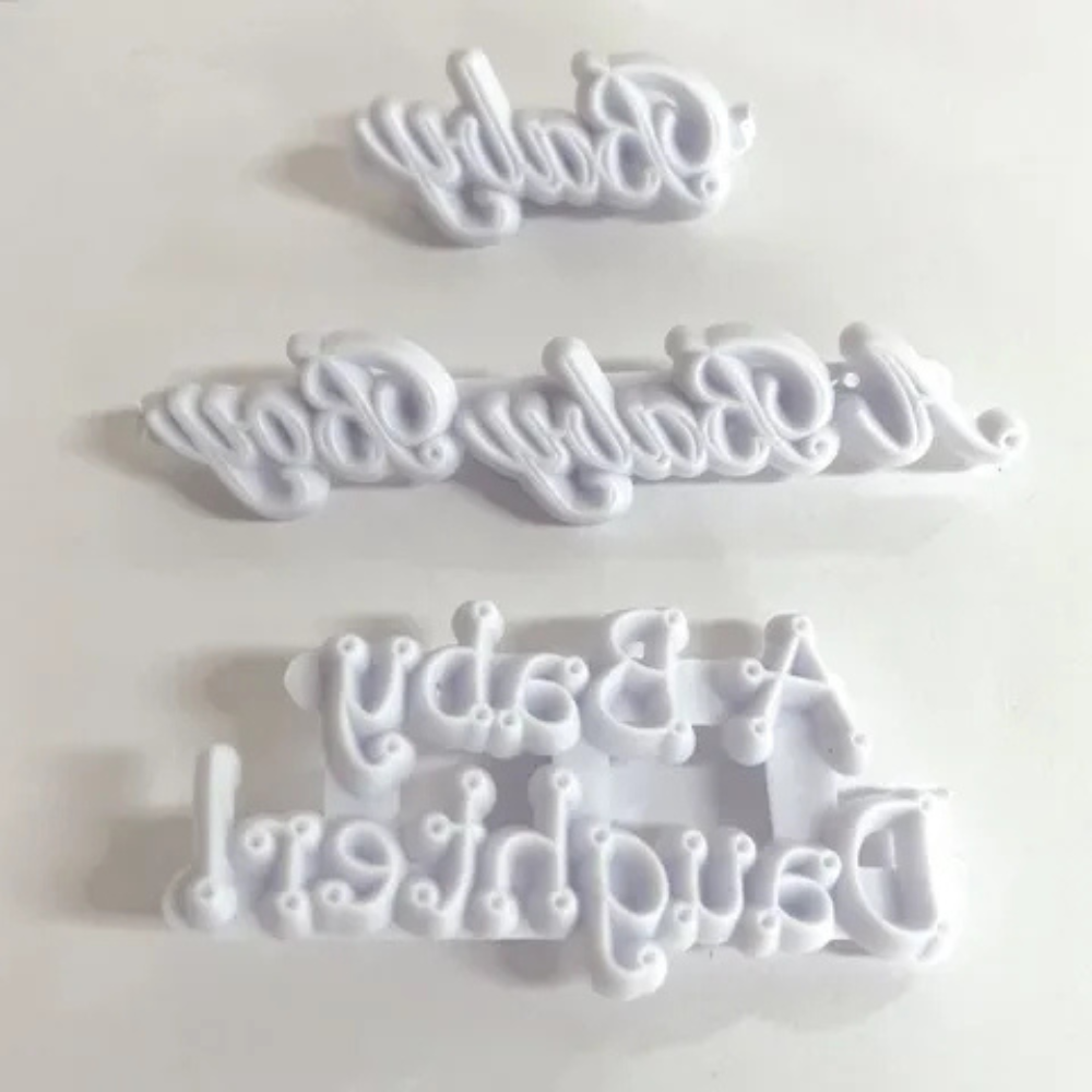 SEASONAL QUOTES COOKIE PRESS STAMPEMBOSSER 13 PIECE SET (5)