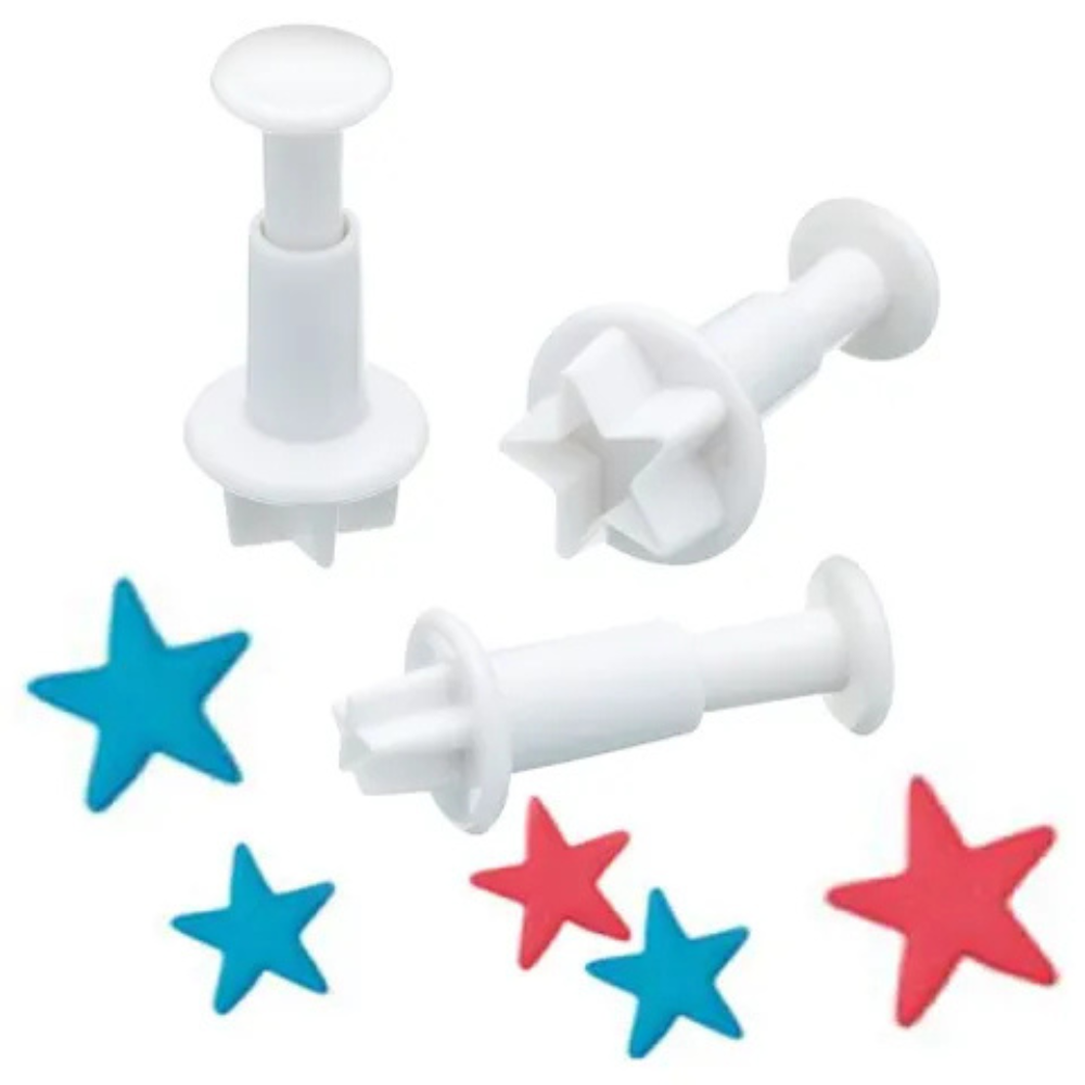 STAR PLUNGER CUTTER 3 PIECE SET