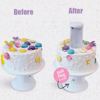 SURPRISE CAKE STAND