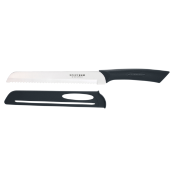 SCANPAN Spectrum Bread Knife 20cm Black