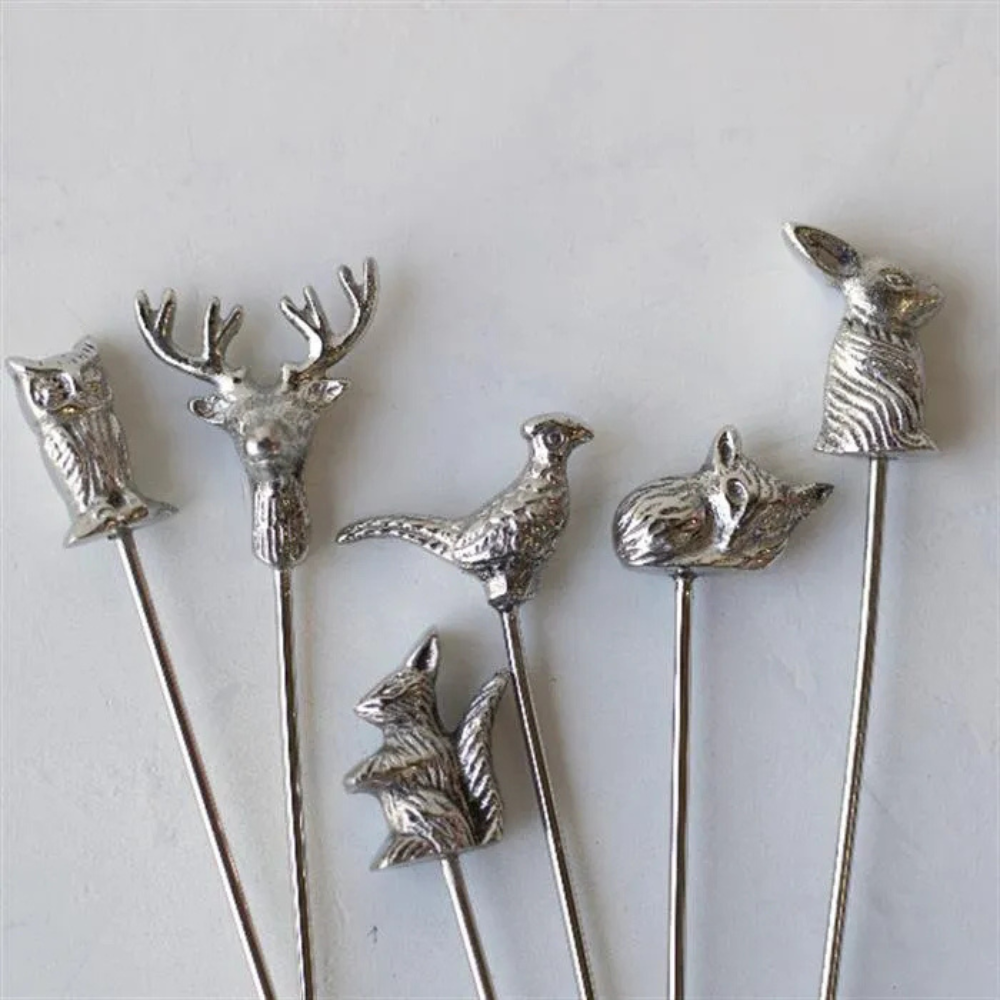 Woodland Swizzle Sticks Assorted