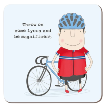 Rosie Made A Thing Male Lycra Coaster