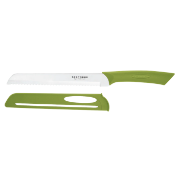 SCANPAN Spectrum Bread Knife 20cm Spinach