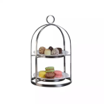 Athena Mandarin 2 Tier Tea Stand
