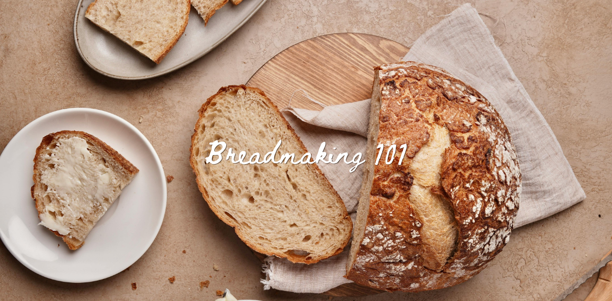 Breadmaking for Beginners: A Simple Guide to Baking Your First Loaf main image