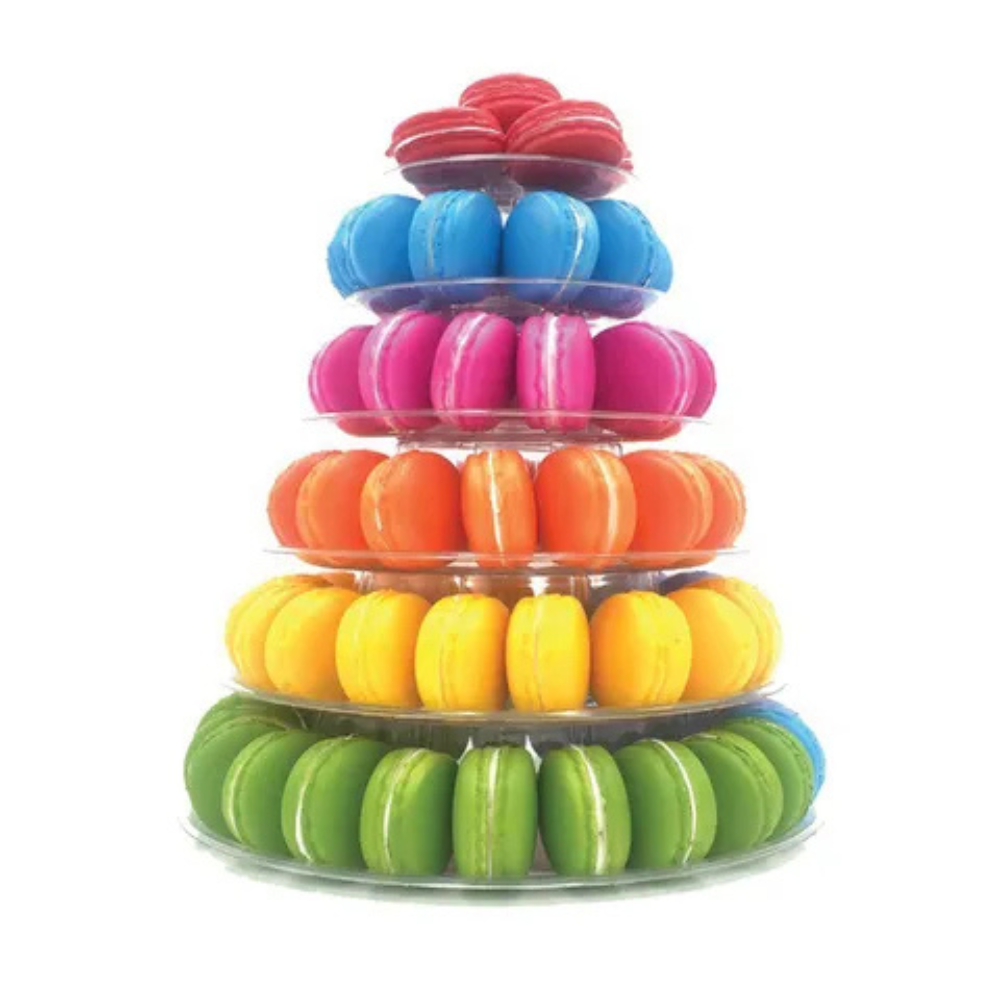 Cake Craft Round 6 Tier Macaron Stand (2)