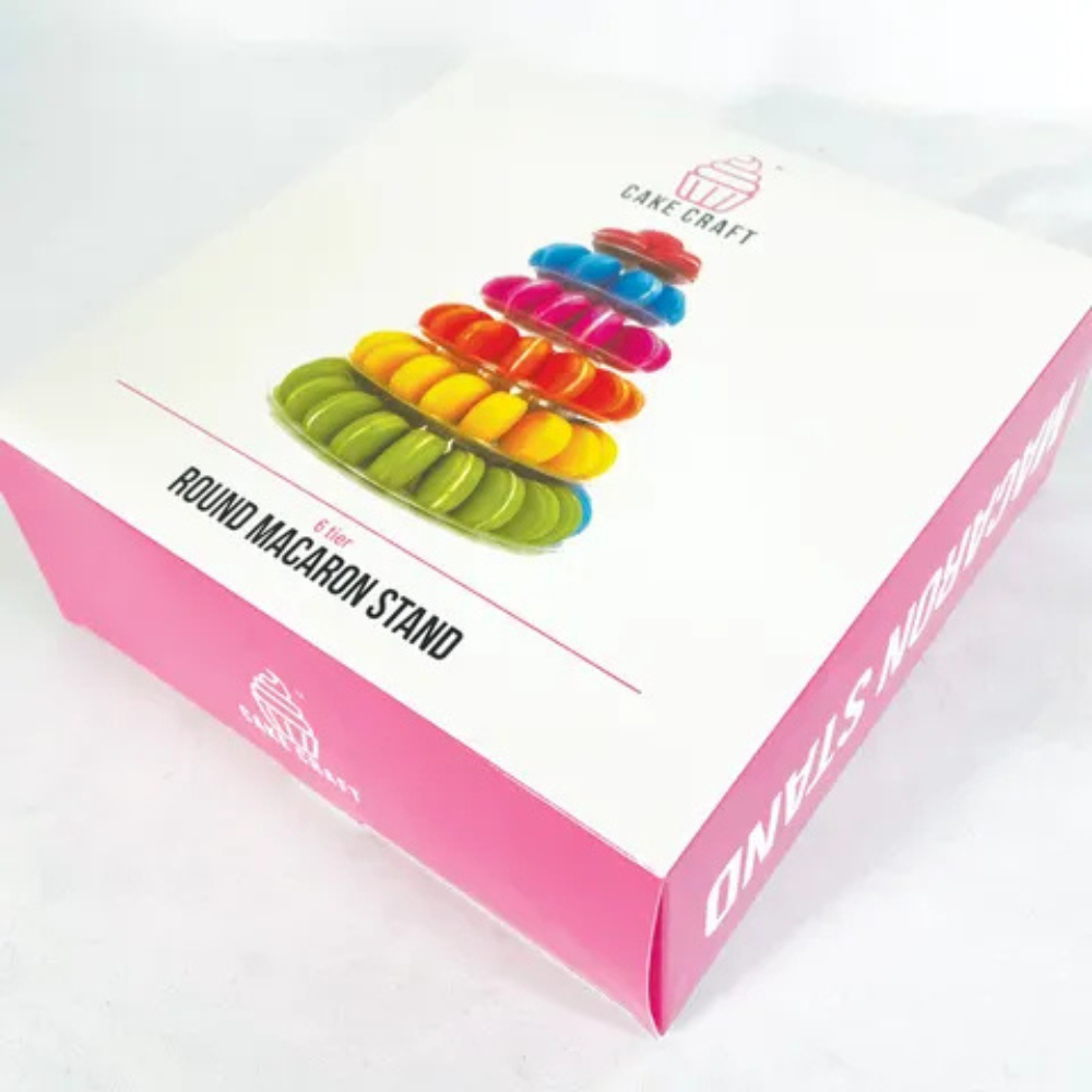 Cake Craft Round 6 Tier Macaron Stand (4)