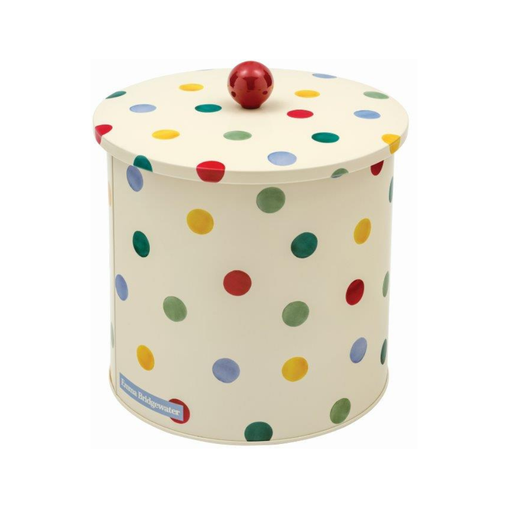 EMMA BRIDGEWATER POLKA DOT BISCUIT BARREL