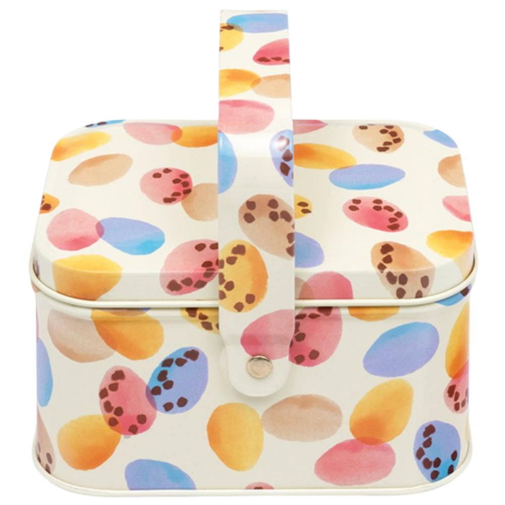 Emma Bridgewater Easter Egg Deep Rectangle tin with Handle