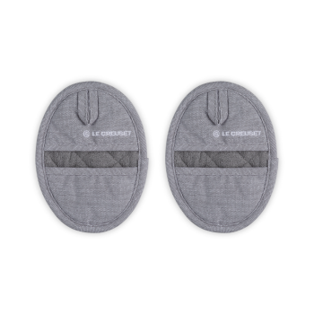 Le Creuset Oval Pot Holder Charbon Set of 2