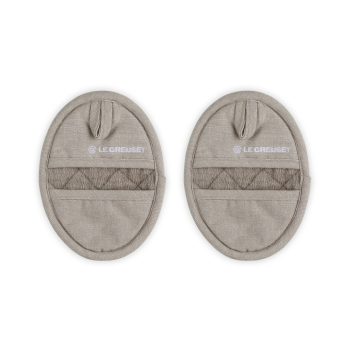 Le Creuset Oval Pot Holder Sable Set of 2