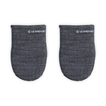 Le Creuset Oven Mitt 21cm Noir Set of 2
