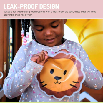 Melii PEVA Reusable Snack Bags 6pk Gaming (3)