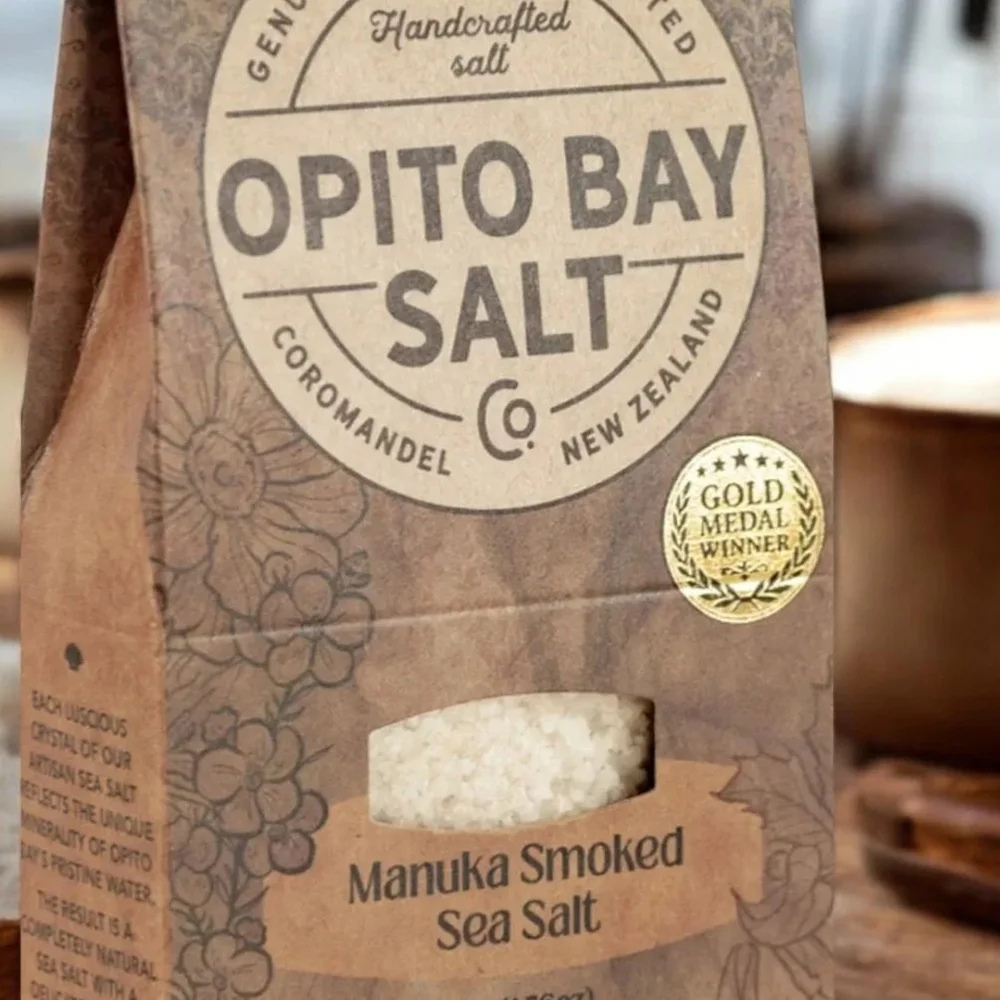 Opito Bay Salt Co. Manuka Smoked Sea Salt 50g (4)