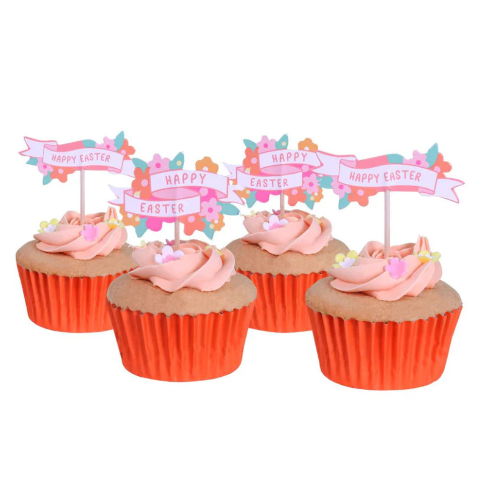 PME Easter Cupcake Toppers Happy Easter Set of 24 (1)